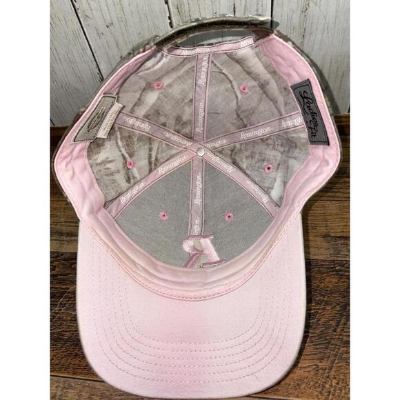 Remington Realtree Shoot Like A Girl Ballcap Baseball Hat pink camo Ladies - Picture 6 of 9